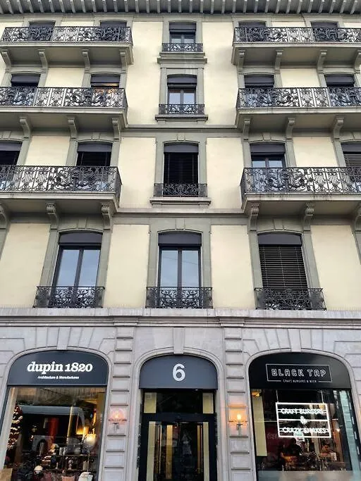 Rive Lake Rhone Flat Geneva